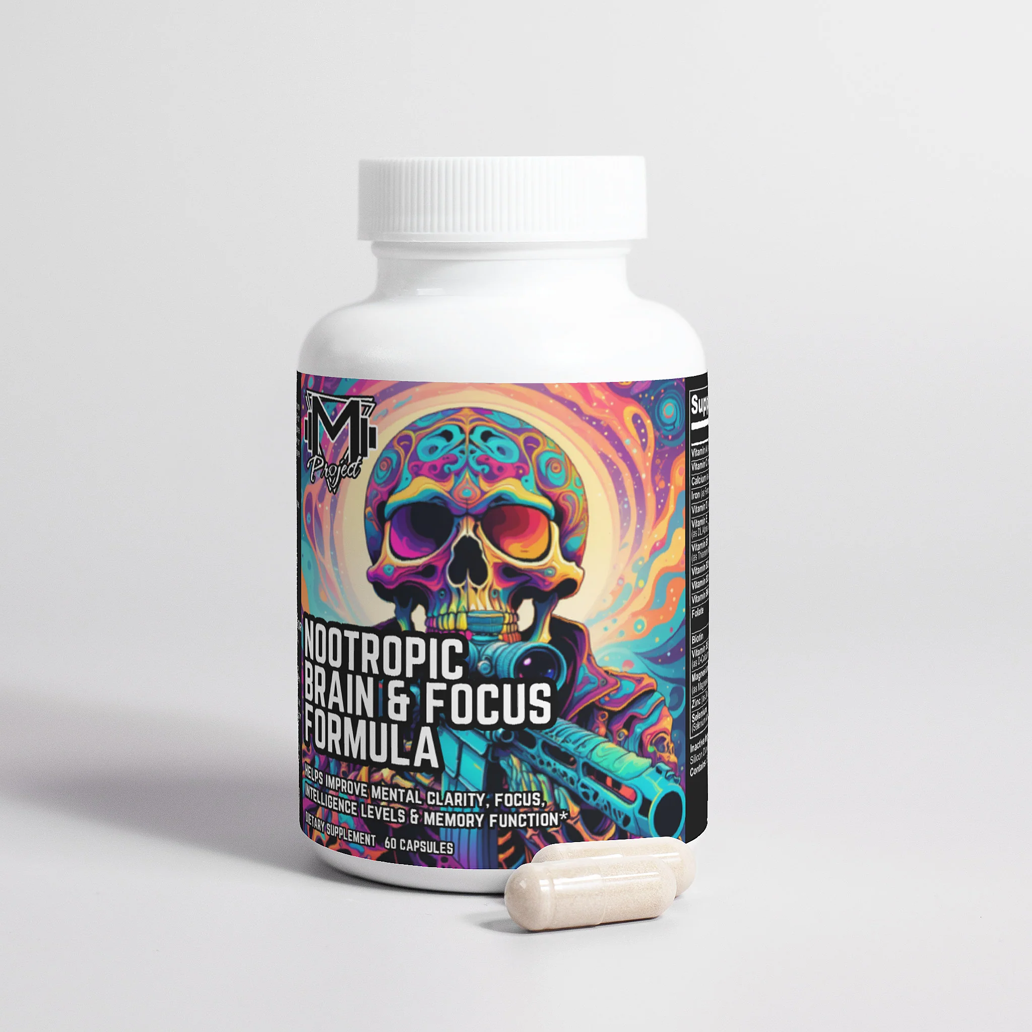 Nootropic Brain & Focus Formula by Project M - Image 3