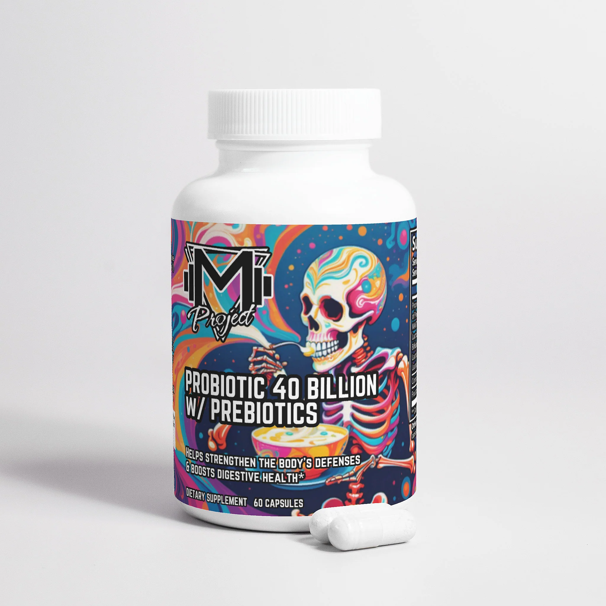 Probiotic 40 Billion w/ Prebiotics by Project M - Image 3
