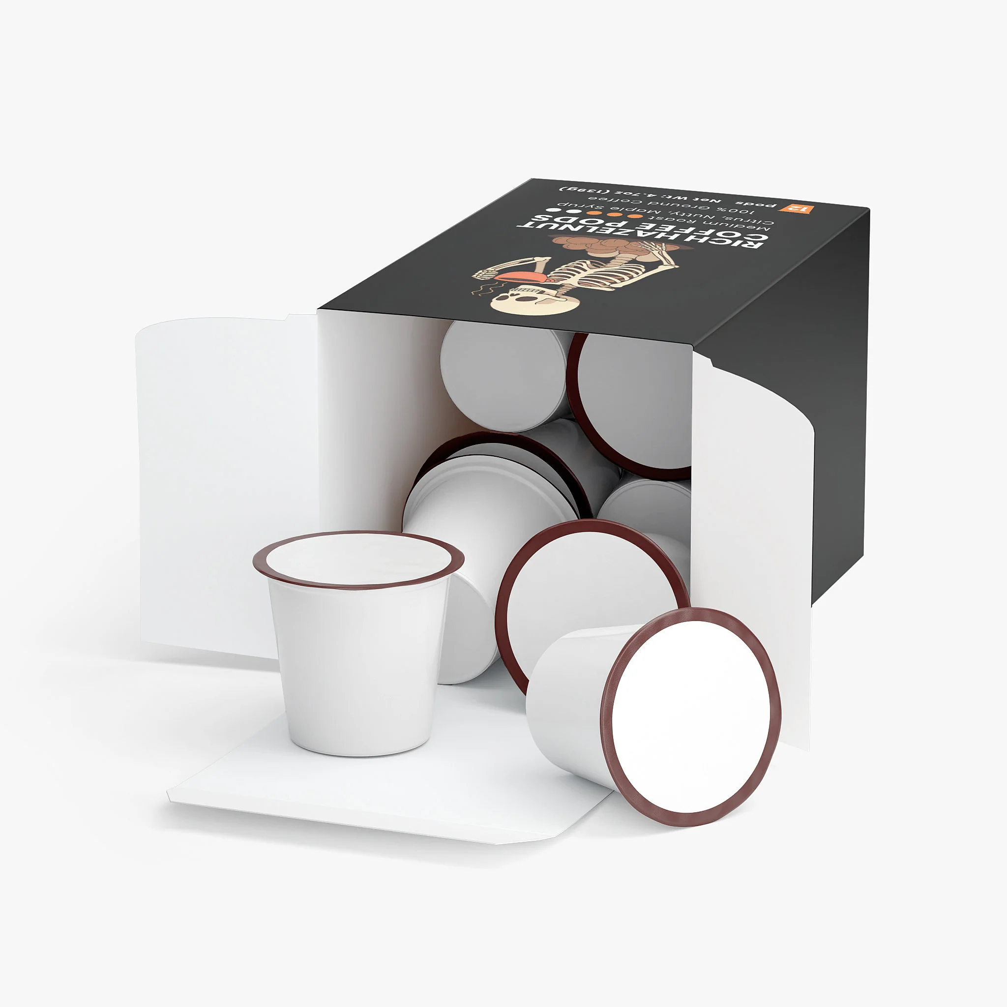 Rich Hazelnut Coffee Pods (Medium Roast) by Project M - Image 6