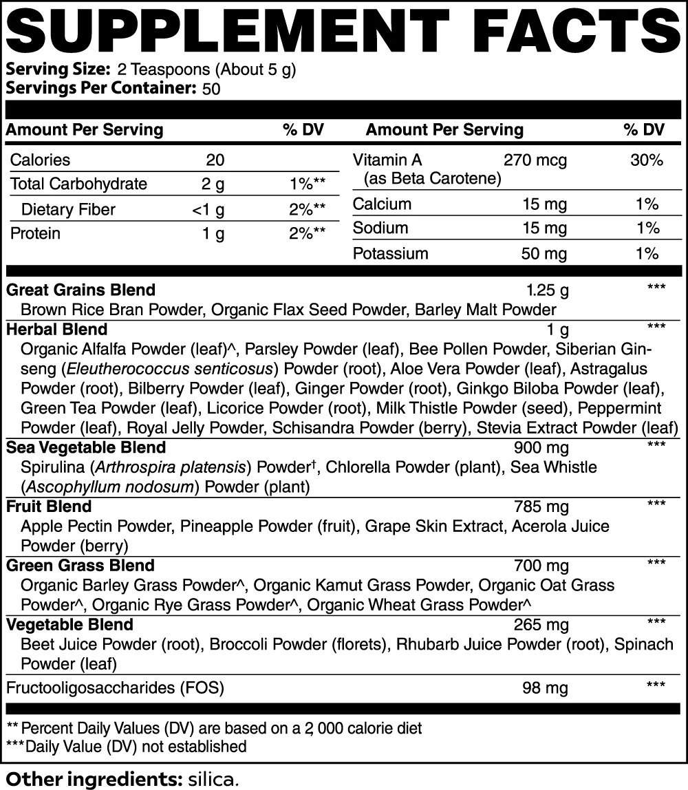 Ultra Cleanse Smoothie Greens 50 Serving by Project M - Image 2